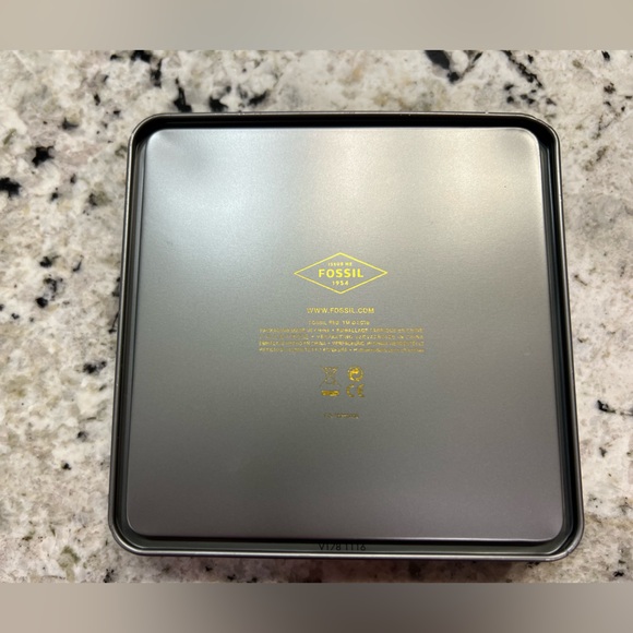 Men’s Fossil bi-fold black leather wallet - Picture 2 of 7